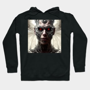 Cool Cryptic "Syphan Mech" Cyborg Hoodie